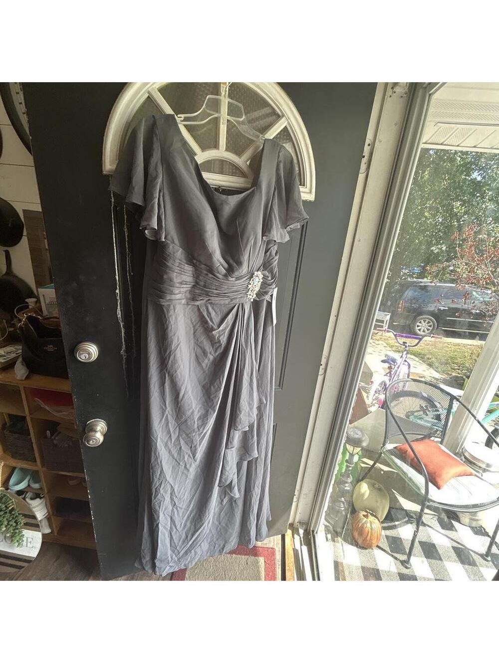 Unbranded Women's Black and Grey Dress